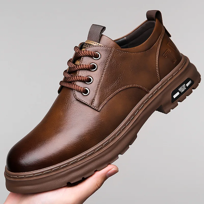Men Shoes Boss - 남성 캐주얼 가죽 신발 디자이너 트렌디