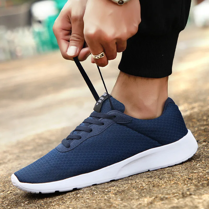Men Shoes Clearance - 통기성 메쉬 남성용 대형 사이즈 36-48