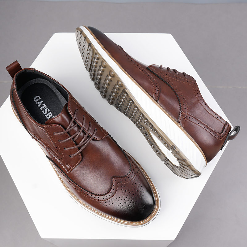 Men Shoes For Office Work - 남성 캐주얼 비즈니스 신발 클래식하고 편안한