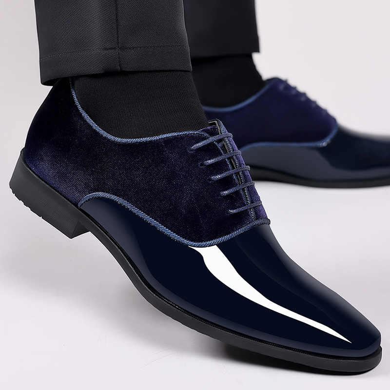 Men Shoes For Office Work - 남성용 비즈니스 가죽 신발, 레이스업 포멀