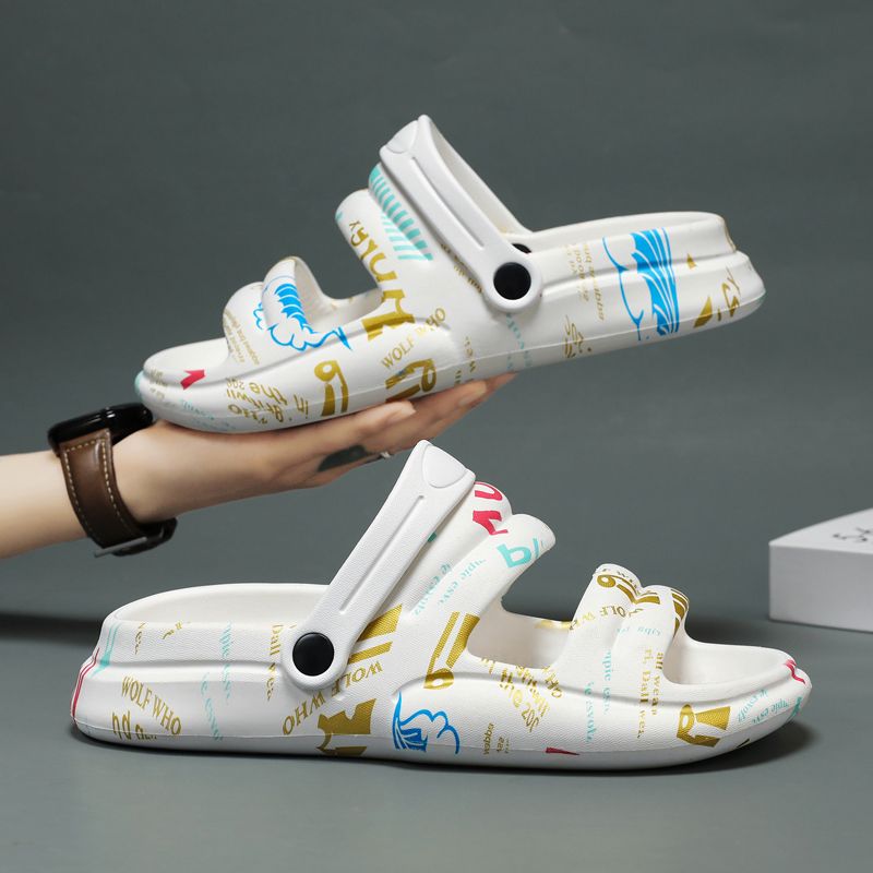 Men Shoes On Cloud - 새로운 남성용 클라우드 샌들 여름 프린트