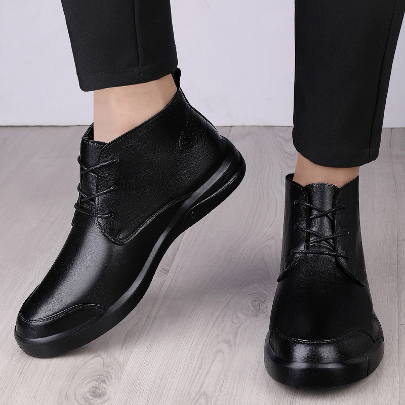 Men Shoes Boss - 유명 명품 앵클 부츠 고품질 남성