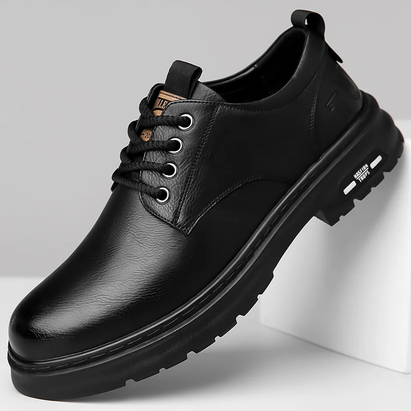 남성 캐주얼 가죽 신발 디자이너 트렌디 올매치 플랫폼  - Men Shoes Boss 리뷰 및 가격