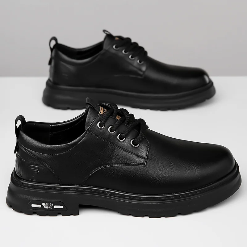 남성 캐주얼 가죽 신발 디자이너 트렌디 올매치 플랫폼  - Men Shoes Boss 리뷰 및 가격
