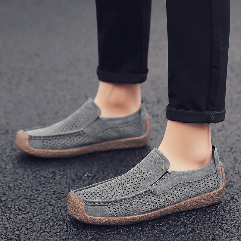 남성 로퍼 고품질 슬립온 캐주얼 신발 가죽 두꺼운 밑창 - Men Shoes For Office Work 리뷰 및 가격