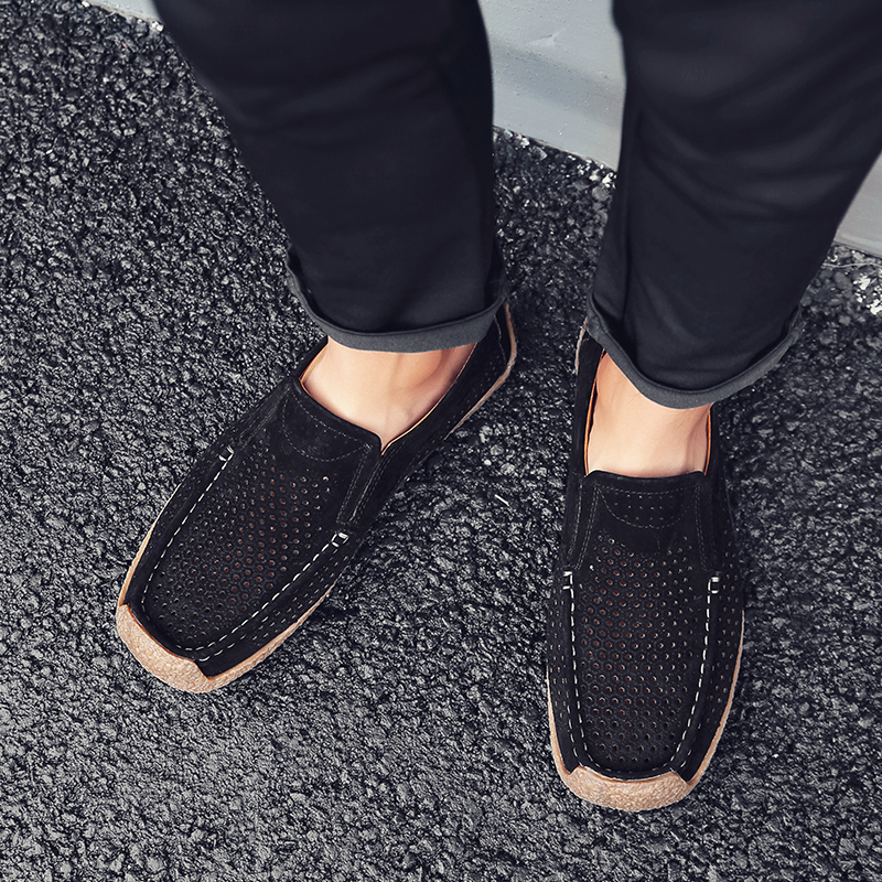 남성 로퍼 고품질 슬립온 캐주얼 신발 가죽 두꺼운 밑창 - Men Shoes For Office Work 리뷰 및 가격