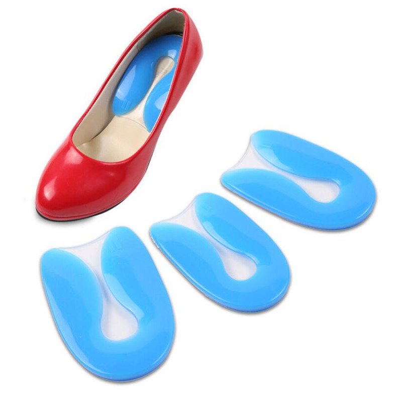 1 쌍 발 통증 완화 실리콘 젤 U 자형 발바닥 근막염 - Men'S Shoes Plantar Fasciitis 리뷰 및 가격