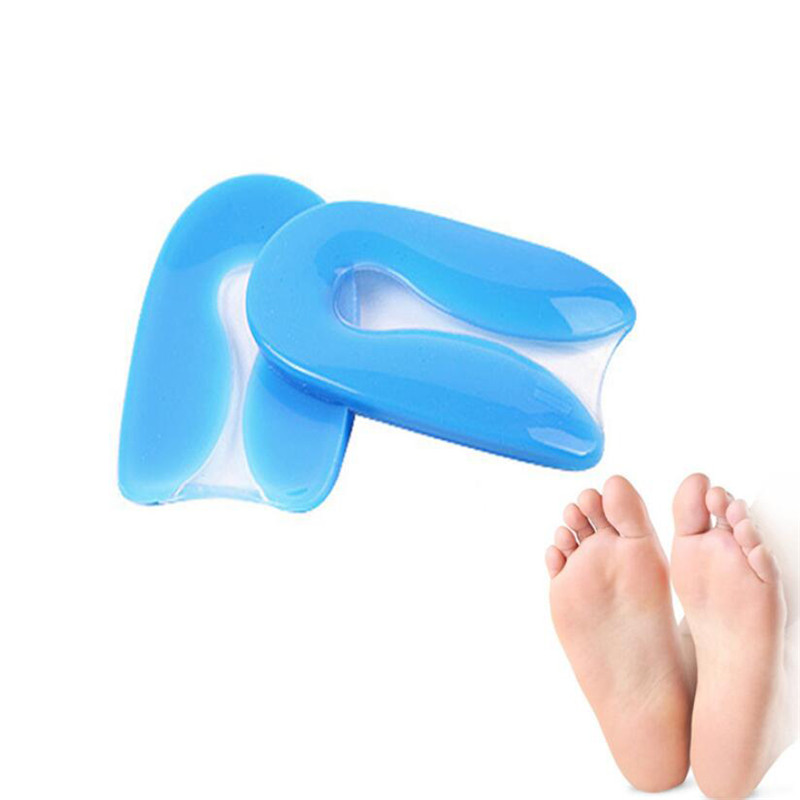 1 쌍 발 통증 완화 실리콘 젤 U 자형 발바닥 근막염 - Men'S Shoes Plantar Fasciitis 리뷰 및 가격