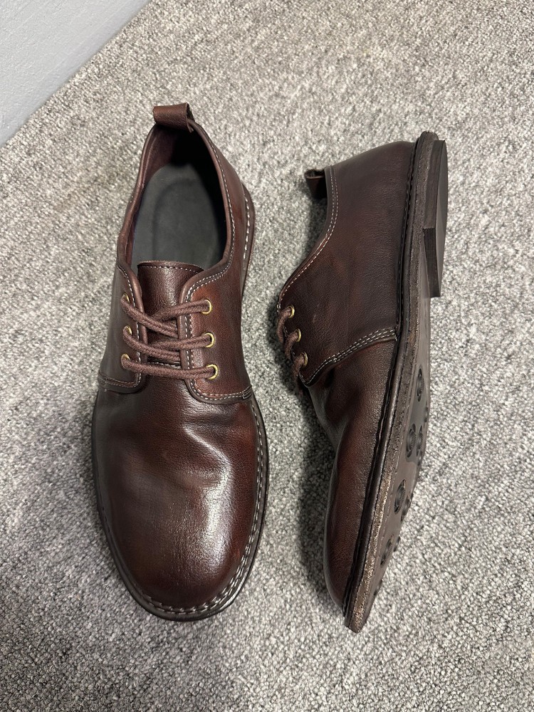 빈티지 남성 정품 가죽 신발 영국 스타일 사무실 남성  - Men Shoes For Office Work 리뷰 및 가격