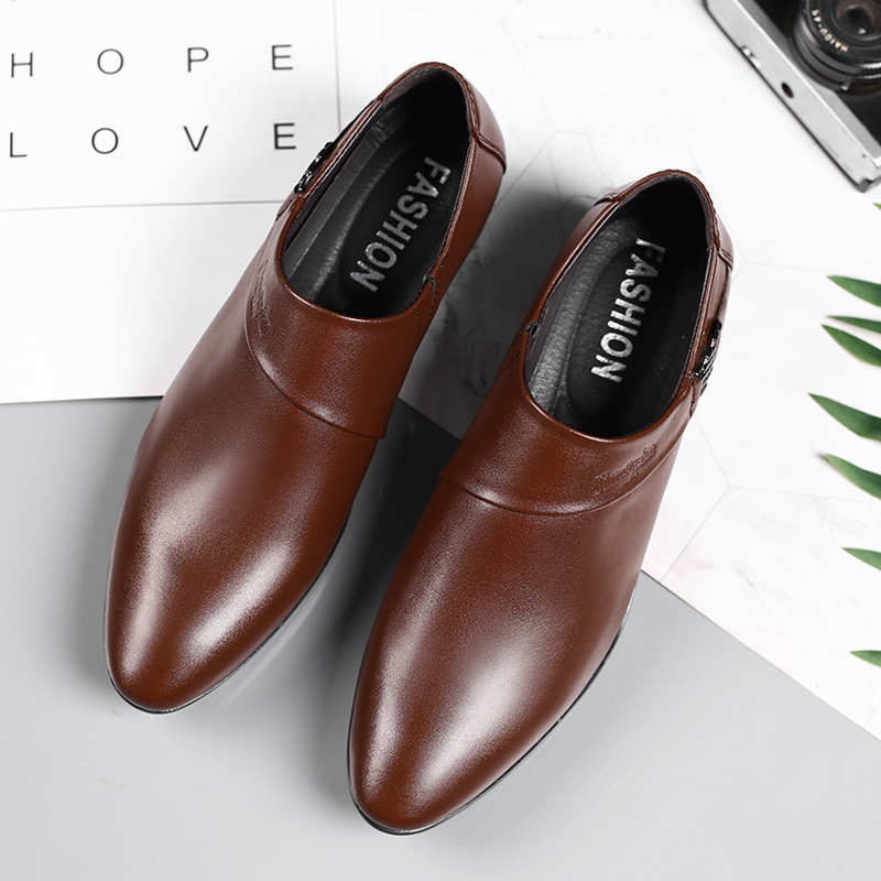 남성용 PU 가죽 신발, 정장 원피스 신발, 플러스 사 - Men Shoes For Office Work 리뷰 및 가격