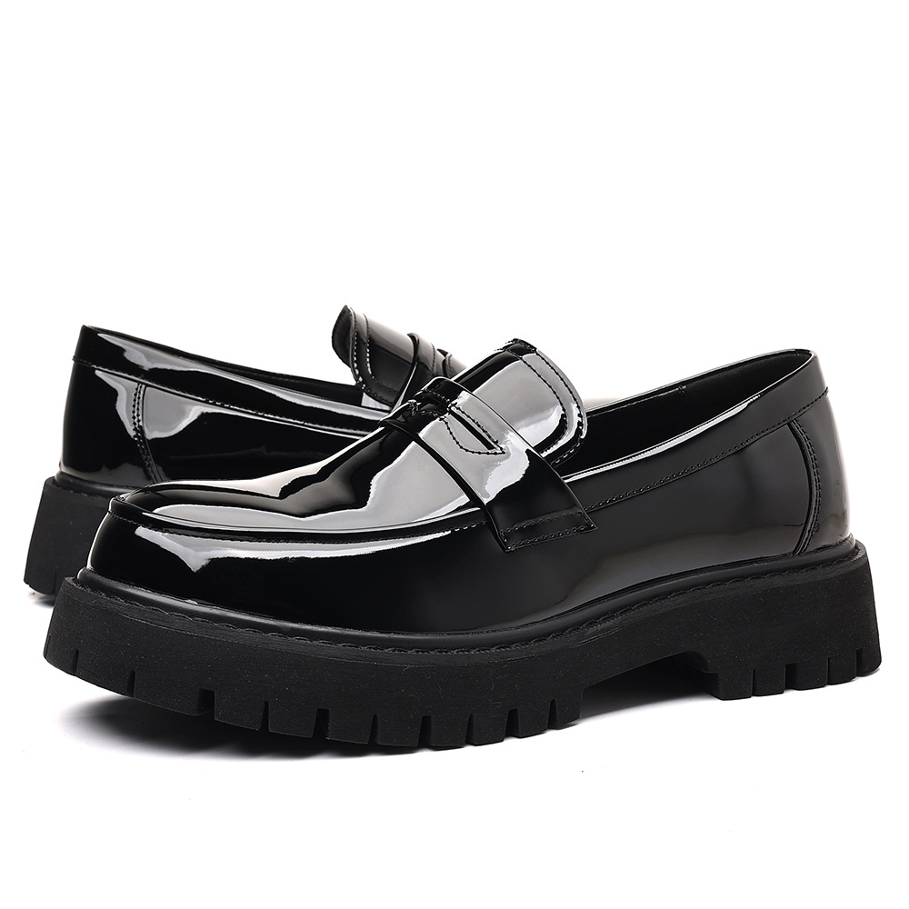 새로운 남성 로퍼 슬립온 PU 가죽 캐주얼 신발 영국  - Men Shoes Boss 리뷰 및 가격
