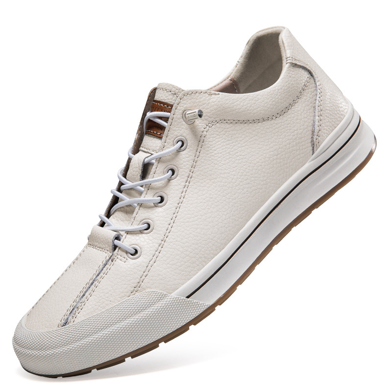 2026 남성용 정품 가죽 캐주얼 신발 6CM 높이 증 - Men Shoes For Office Work 리뷰 및 가격