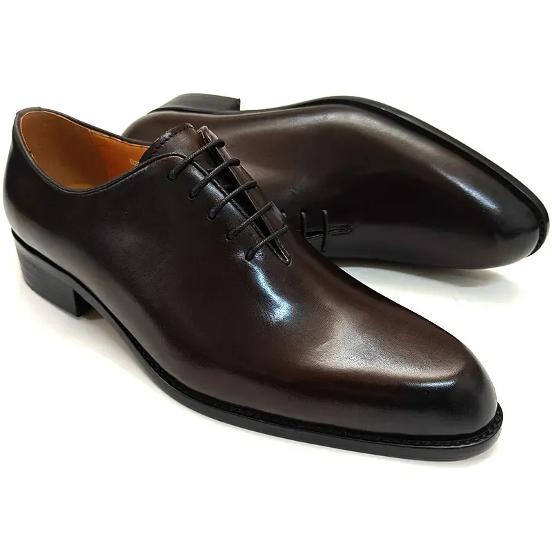 성공적인 남성 가죽 신발 Gentalman 레이스 업  - Men Shoes For Office Work 리뷰 및 가격