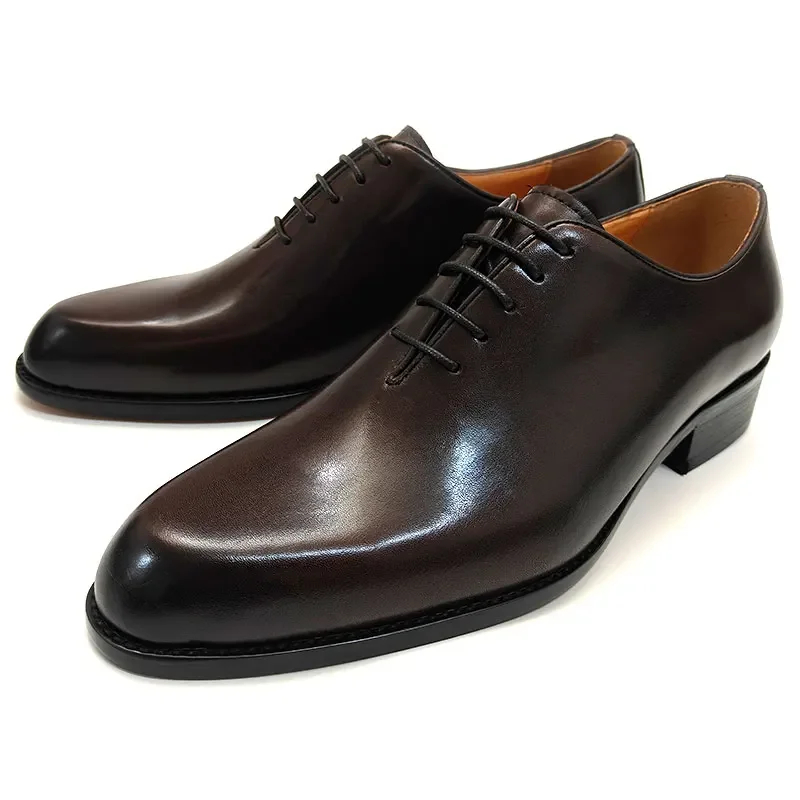 성공적인 남성 가죽 신발 Gentalman 레이스 업  - Men Shoes For Office Work 리뷰 및 가격