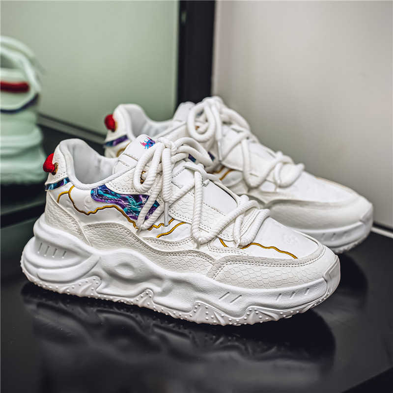 라운드 풋 키 하이트 바스켓 러닝 우븐 스니커즈 46  - Men Shoes Running 리뷰 및 가격