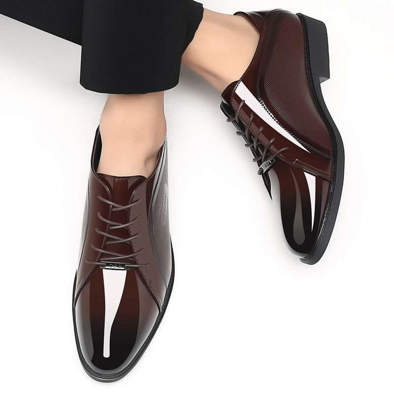 밝은 상단 검정색 소셜 슈즈 남성용 봄 가을 럭셔리 디 - Men Shoes Clearance 리뷰 및 가격