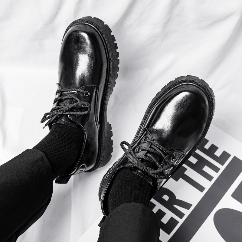남성용 가죽 캐주얼 신발 남성용 편안한 레이스업 작업화 - Men Shoes For Office Work 리뷰 및 가격