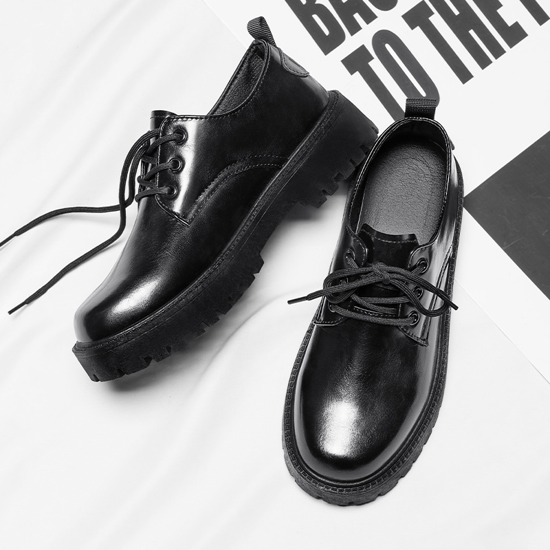 남성용 가죽 캐주얼 신발 남성용 편안한 레이스업 작업화 - Men Shoes For Office Work 리뷰 및 가격