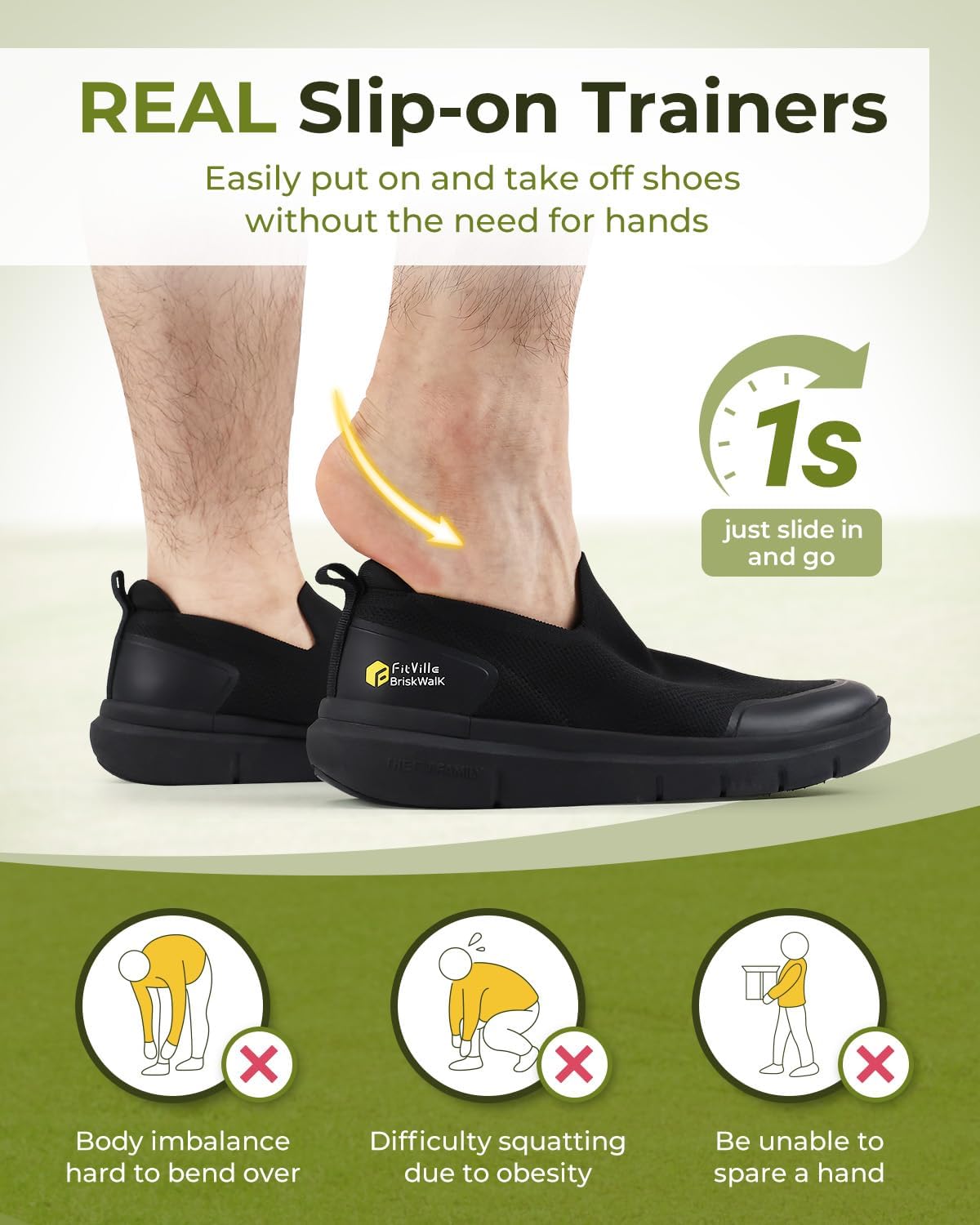 FitVille 남성용 엑스트라 와이드 슬립온 정형외과 - Men'S Shoes Plantar Fasciitis 리뷰 및 가격