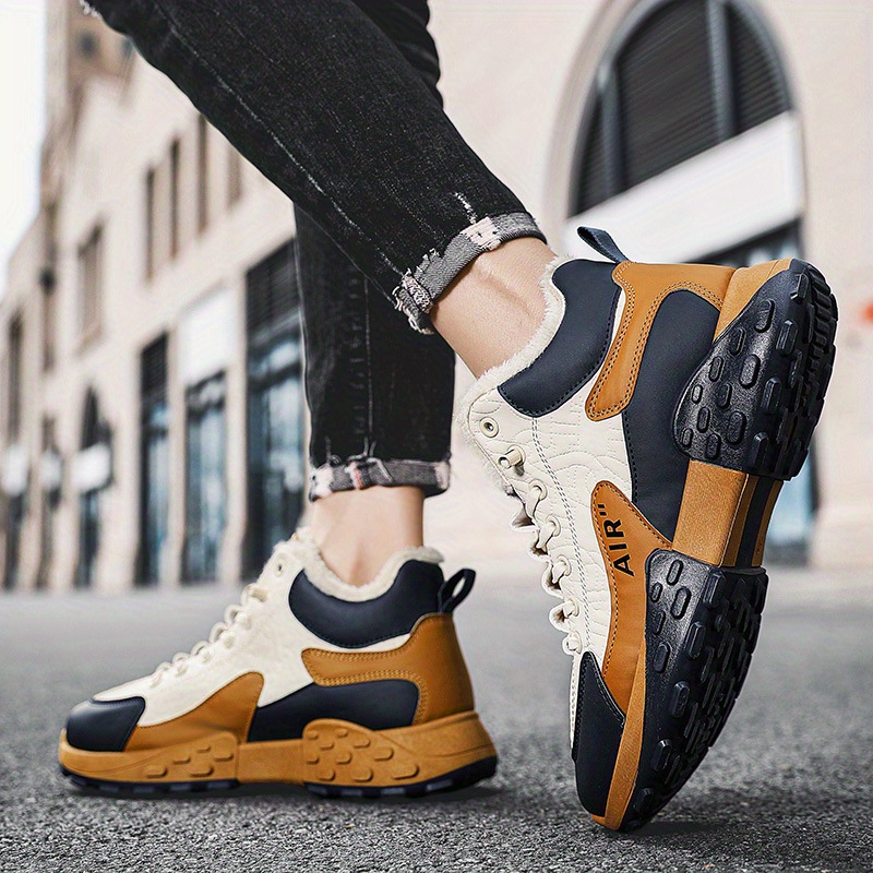 남성 플랫폼 따뜻한 면화 신발 남성 두꺼운 운동화 겨울 - Men Shoes Running 리뷰 및 가격