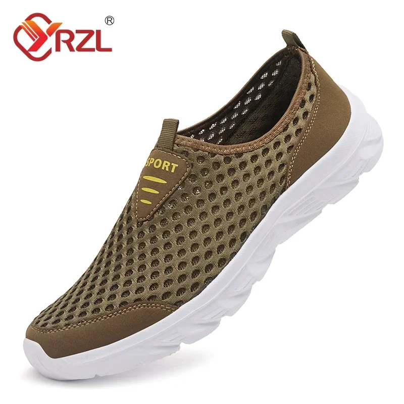 YRZL 여름 남성 캐주얼 신발 중공 메쉬 스니커즈 남 - Men'S Shoes For Gym 리뷰 및 가격