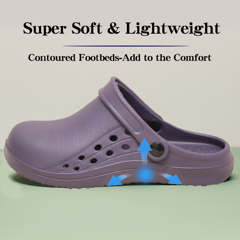 스텝인 솔리드 컬러 의료 간호용 클로그 의사 간호사 작 - Men Shoes For Office Work 리뷰 및 가격