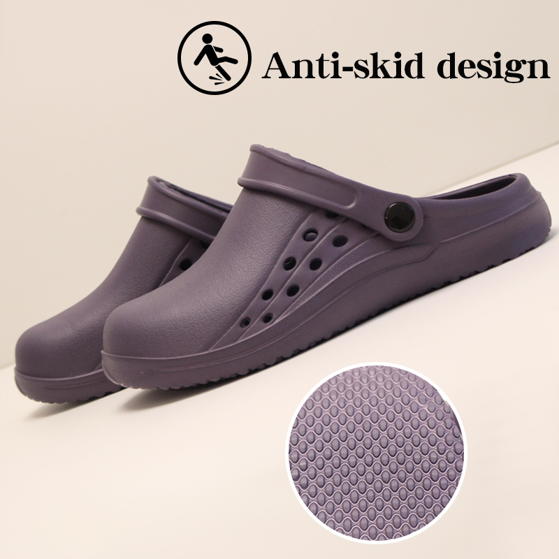 스텝인 솔리드 컬러 의료 간호용 클로그 의사 간호사 작 - Men Shoes For Office Work 리뷰 및 가격