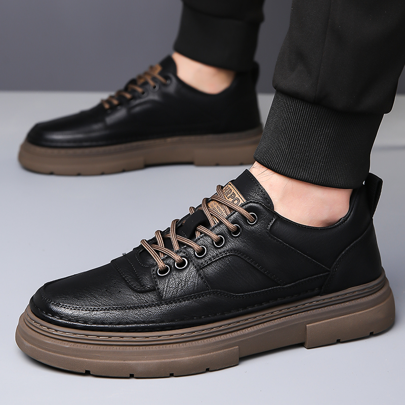 남성용 두꺼운 밑창 보드화 클래식 편안한 스포츠 스타일 - Men Shoes For Office Work 리뷰 및 가격