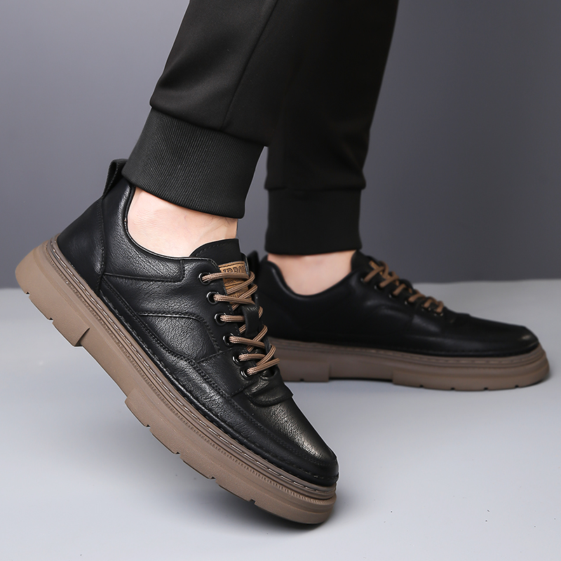 남성용 두꺼운 밑창 보드화 클래식 편안한 스포츠 스타일 - Men Shoes For Office Work 리뷰 및 가격