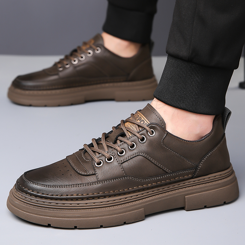 남성용 두꺼운 밑창 보드화 클래식 편안한 스포츠 스타일 - Men Shoes For Office Work 리뷰 및 가격
